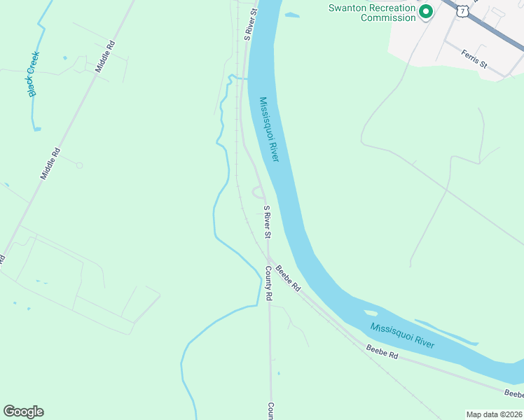 map of restaurants, bars, coffee shops, grocery stores, and more near 120 South River Street in Swanton