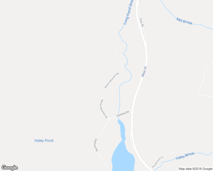 map of restaurants, bars, coffee shops, grocery stores, and more near Beaver Mountain Road in Rangeley