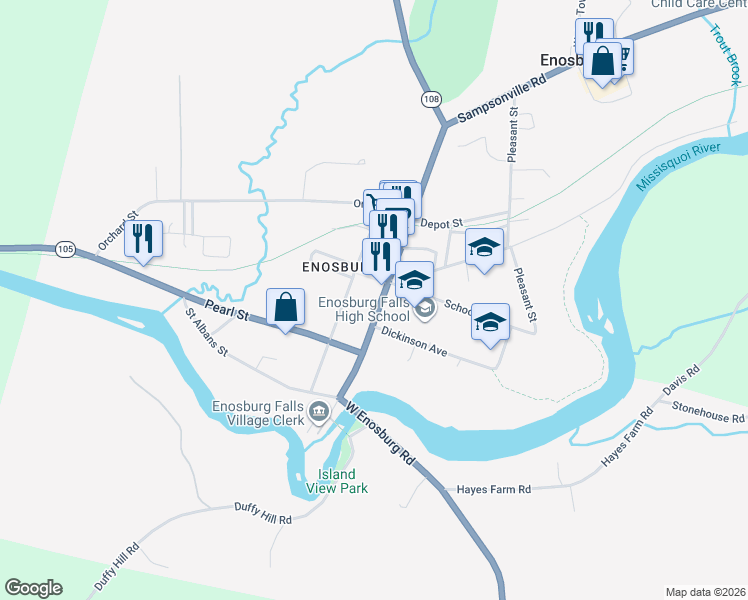 map of restaurants, bars, coffee shops, grocery stores, and more near 200 Main Street in Berkshire