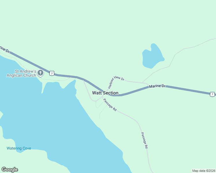 map of restaurants, bars, coffee shops, grocery stores, and more near 11 Harbour View Drive in Head of Jeddore