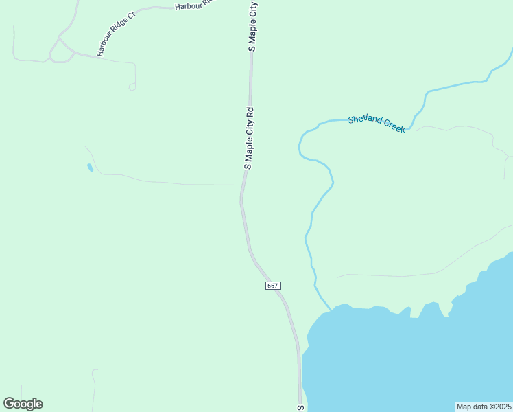 map of restaurants, bars, coffee shops, grocery stores, and more near 5039 South Maple City Road in Maple City