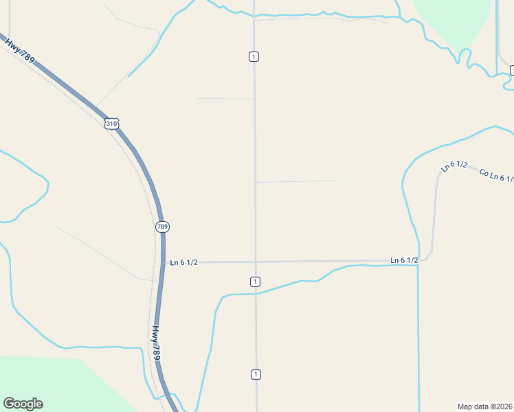 map of restaurants, bars, coffee shops, grocery stores, and more near County Road 1 in Deaver