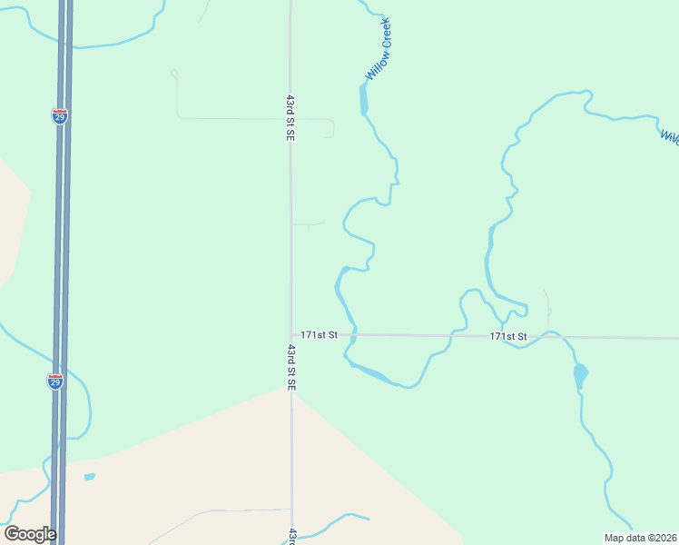 map of restaurants, bars, coffee shops, grocery stores, and more near 600 43rd Street Northeast in Watertown