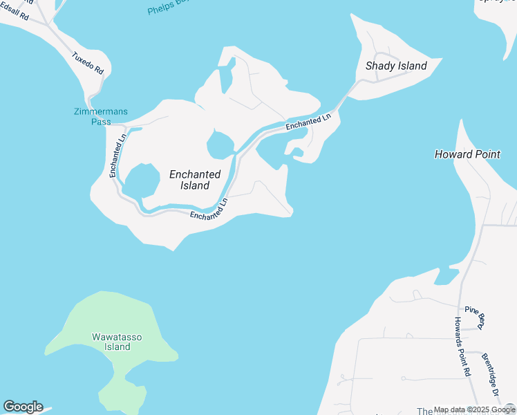 map of restaurants, bars, coffee shops, grocery stores, and more near 4485 Enchanted Point in Mound