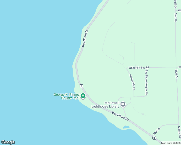 map of restaurants, bars, coffee shops, grocery stores, and more near 4920 Bay Shore Drive in Sturgeon Bay