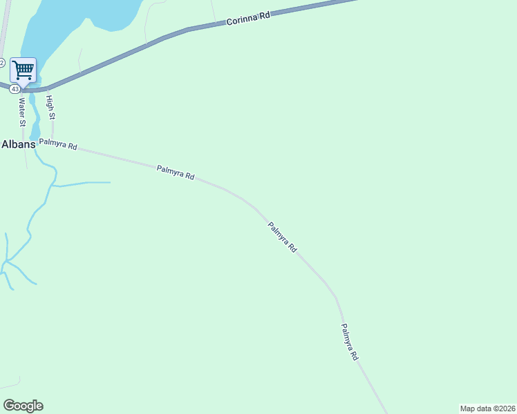 map of restaurants, bars, coffee shops, grocery stores, and more near 286 Palmyra Road in Saint Albans