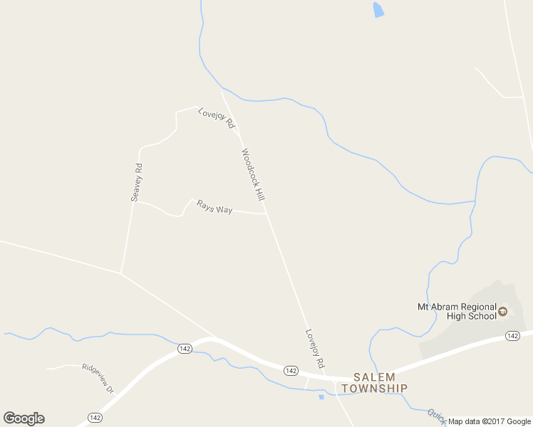 map of restaurants, bars, coffee shops, grocery stores, and more near Lovejoy Road in Strong