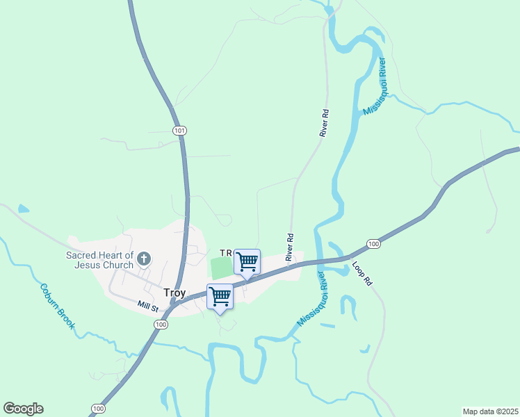 map of restaurants, bars, coffee shops, grocery stores, and more near 282 Autumn Ridge in Troy