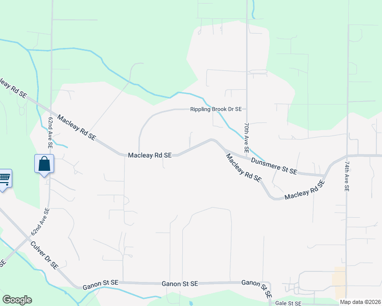 map of restaurants, bars, coffee shops, grocery stores, and more near 6792 Macleay Road Southeast in Salem