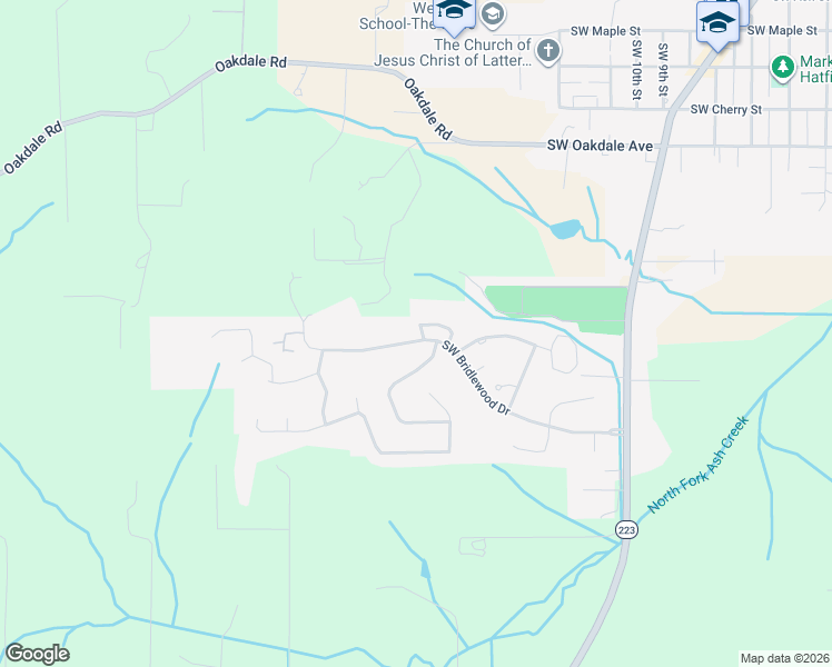 map of restaurants, bars, coffee shops, grocery stores, and more near 1450 Southwest Bridlewood Drive in Dallas