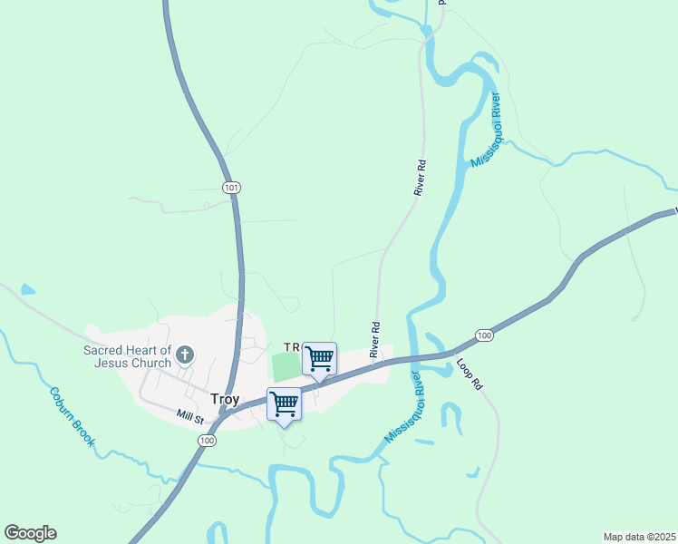 map of restaurants, bars, coffee shops, grocery stores, and more near 282 Autumn Ridge in Troy