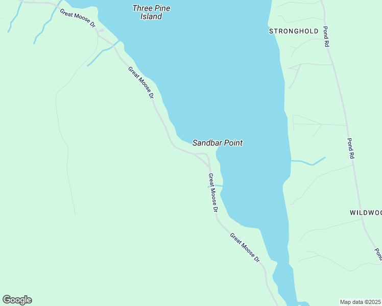 map of restaurants, bars, coffee shops, grocery stores, and more near 609 Great Moose Drive in Hartland