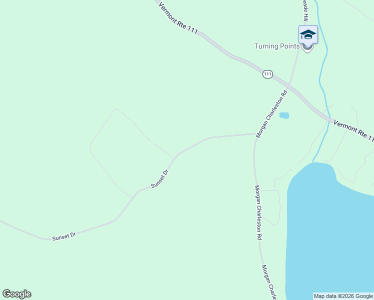 map of restaurants, bars, coffee shops, grocery stores, and more near Sunset Drive in Morgan
