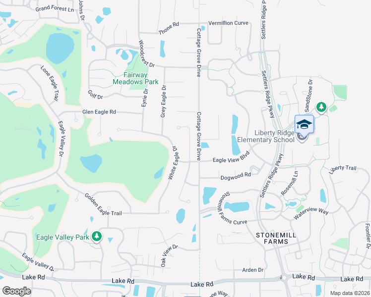 map of restaurants, bars, coffee shops, grocery stores, and more near 10934 Eagle View Circle in Woodbury