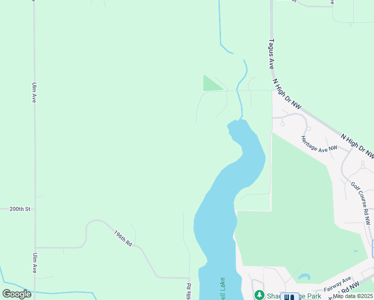 map of restaurants, bars, coffee shops, grocery stores, and more near 20269 205th Drive in Hutchinson