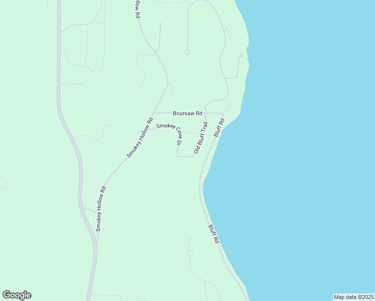 map of restaurants, bars, coffee shops, grocery stores, and more near 15355-16999 Bluff Rd in Traverse City
