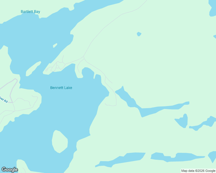 map of restaurants, bars, coffee shops, grocery stores, and more near 2501 Ennis Road in Balderson