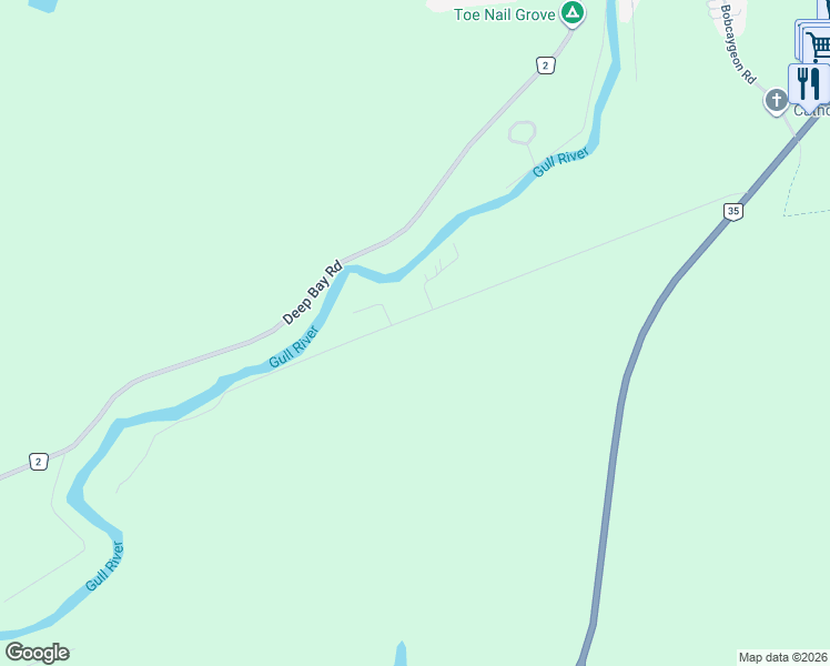 map of restaurants, bars, coffee shops, grocery stores, and more near 1215 Spring Valley Road in Haliburton County