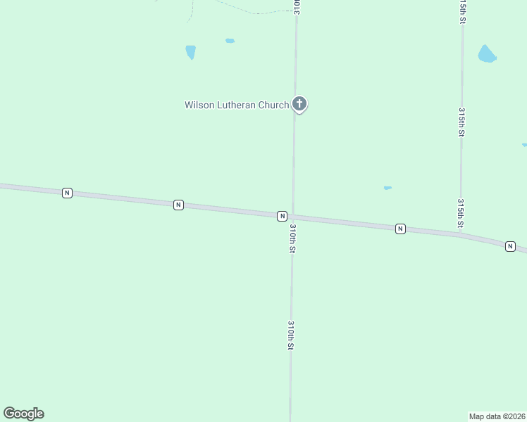 map of restaurants, bars, coffee shops, grocery stores, and more near 374 310th Street in Wilson