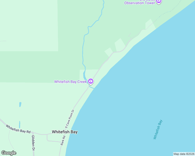map of restaurants, bars, coffee shops, grocery stores, and more near 4948 South Cave Point Drive in Sturgeon Bay
