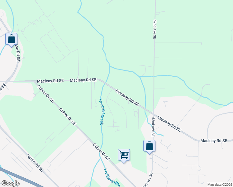 map of restaurants, bars, coffee shops, grocery stores, and more near 5940 Macleay Road Southeast in Salem