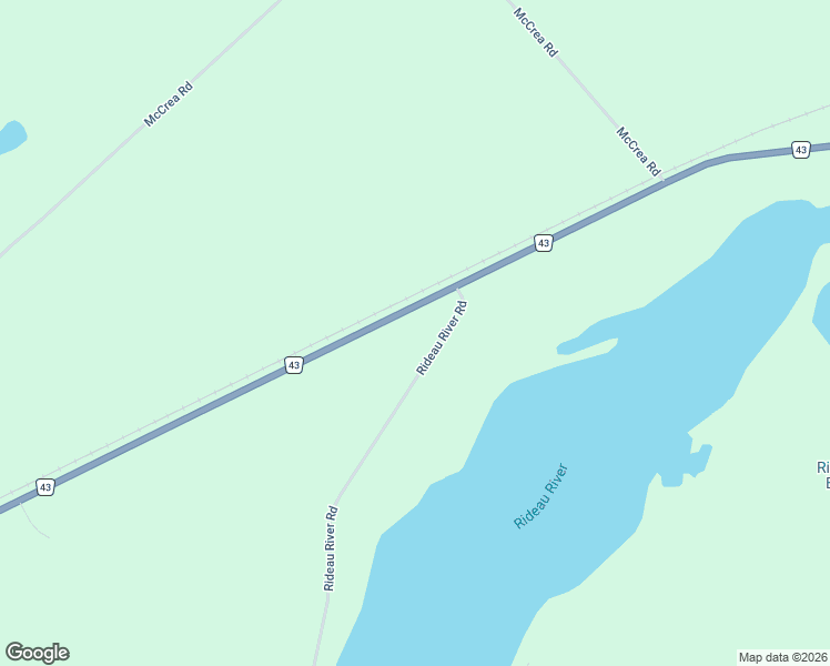 map of restaurants, bars, coffee shops, grocery stores, and more near 155 Rideau River Road in Merrickville