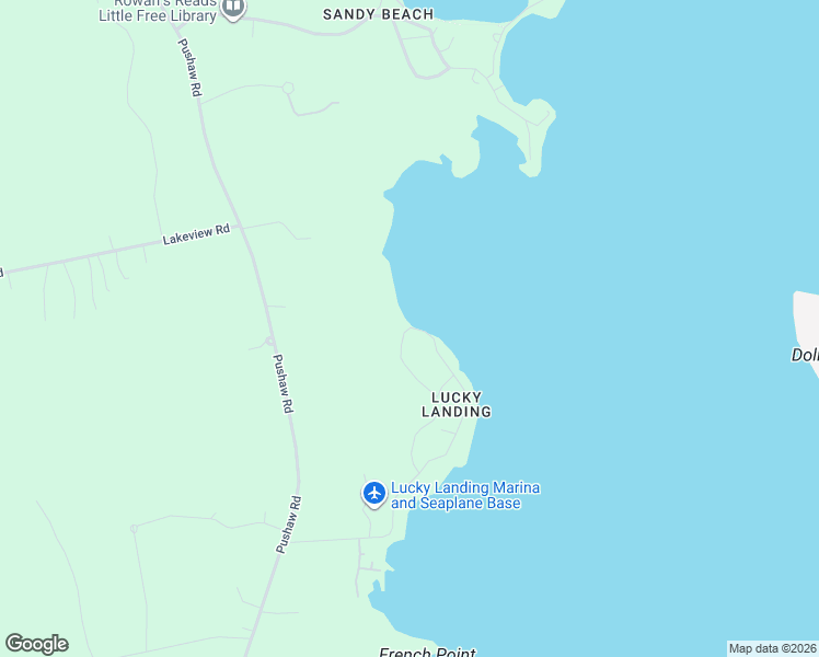 map of restaurants, bars, coffee shops, grocery stores, and more near 103 Luckys Landing Road in Glenburn