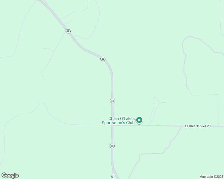 map of restaurants, bars, coffee shops, grocery stores, and more near Highway 88 in Mancelona