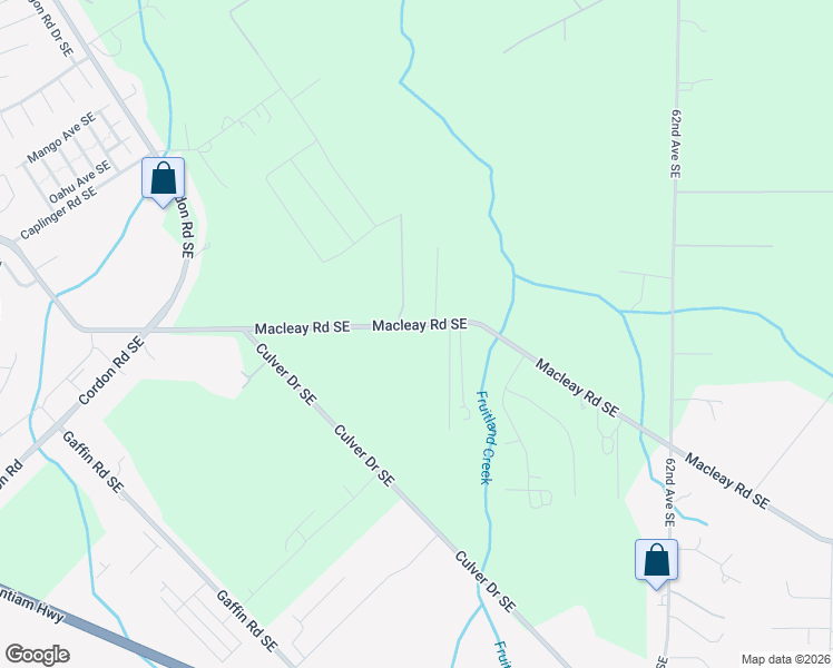 map of restaurants, bars, coffee shops, grocery stores, and more near 5750 Macleay Road Southeast in Salem