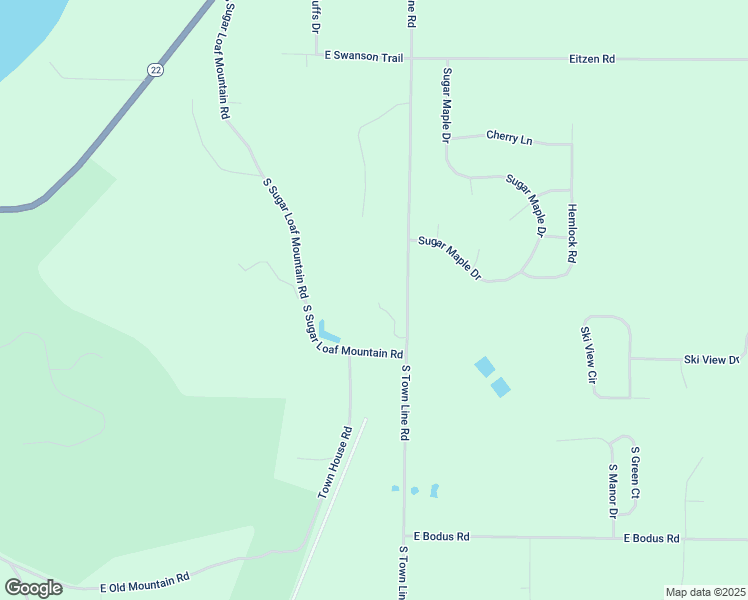 map of restaurants, bars, coffee shops, grocery stores, and more near 4302 South Wingfoot Circle in Cedar