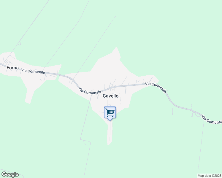 map of restaurants, bars, coffee shops, grocery stores, and more near 143 Via Comunale in Gavello