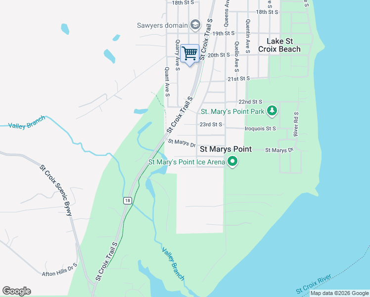map of restaurants, bars, coffee shops, grocery stores, and more near 16367 Saint Marys Drive in Lakeland