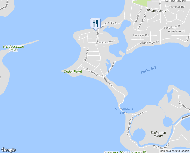 map of restaurants, bars, coffee shops, grocery stores, and more near 5245 Edsall Road in Mound