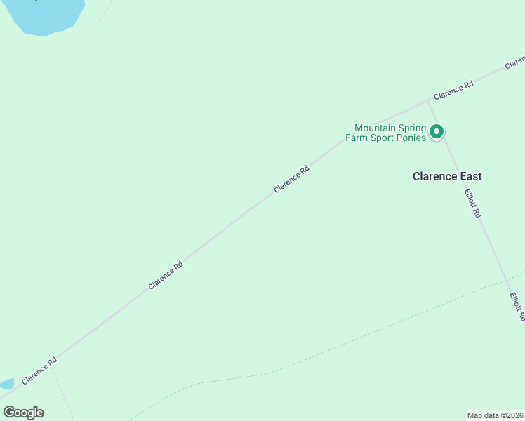 map of restaurants, bars, coffee shops, grocery stores, and more near 3030 Clarence Road in Lawrencetown