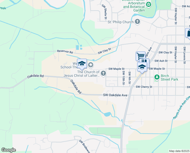map of restaurants, bars, coffee shops, grocery stores, and more near 1326 Southwest 14th Street in Dallas