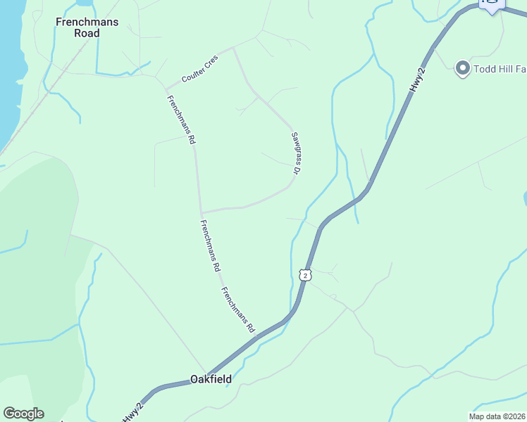 map of restaurants, bars, coffee shops, grocery stores, and more near 45 Sawgrass Drive in Oakfield
