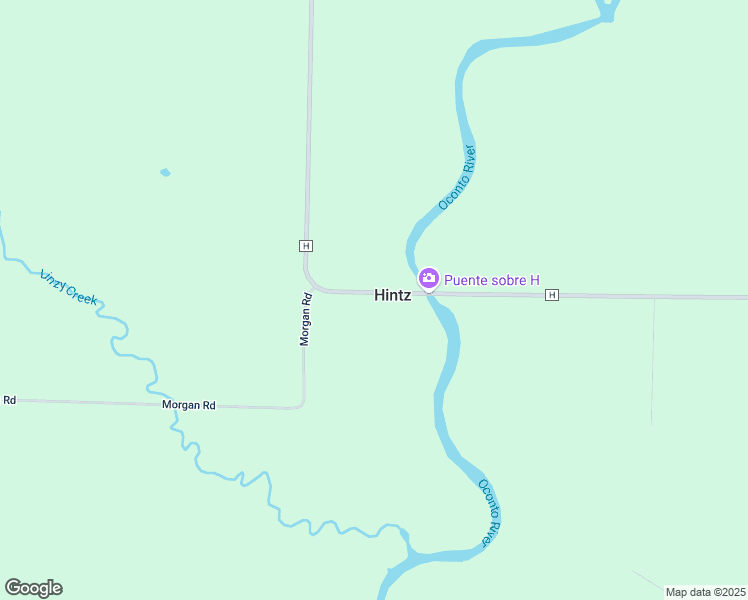 map of restaurants, bars, coffee shops, grocery stores, and more near 12933 County Road H in Gillett