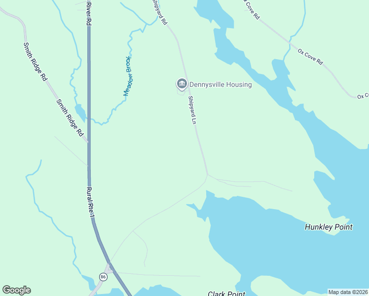 map of restaurants, bars, coffee shops, grocery stores, and more near in Dennysville