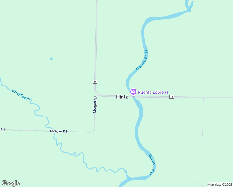 map of restaurants, bars, coffee shops, grocery stores, and more near 12933 County Highway H in Gillett