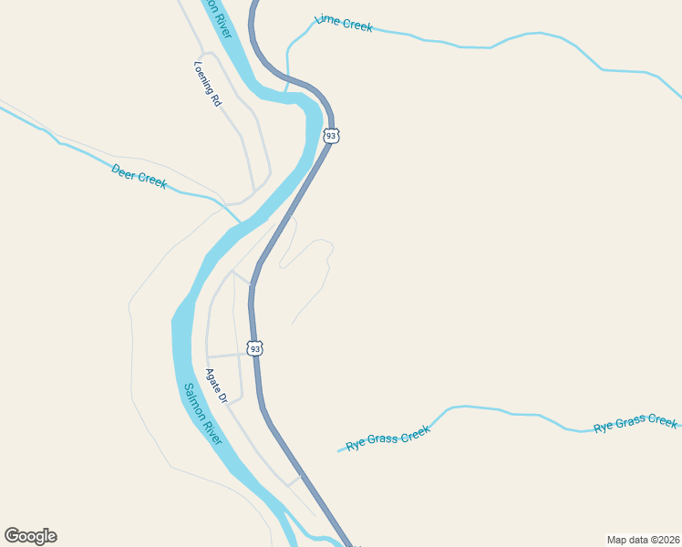 map of restaurants, bars, coffee shops, grocery stores, and more near 202 Cinnabar Circle in Salmon