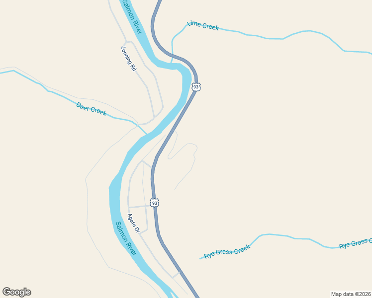 map of restaurants, bars, coffee shops, grocery stores, and more near 202 Cinnabar Circle in Salmon