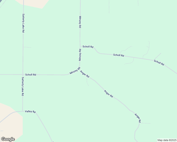 map of restaurants, bars, coffee shops, grocery stores, and more near 3550 Scholl Road in Mancelona