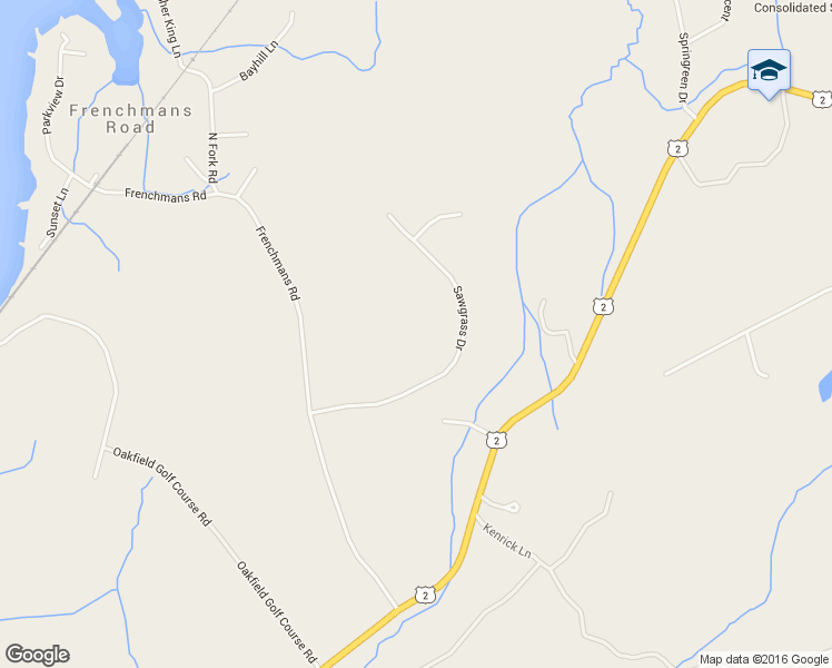 map of restaurants, bars, coffee shops, grocery stores, and more near 90 Sawgrass Drive in Oakfield