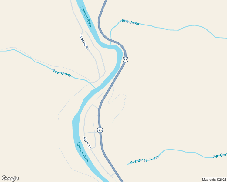 map of restaurants, bars, coffee shops, grocery stores, and more near Galena Grade Road in Salmon