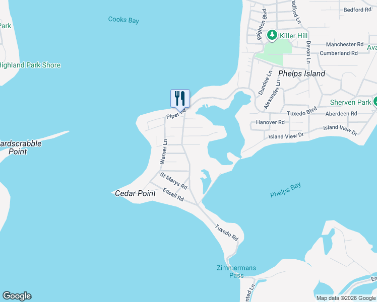 map of restaurants, bars, coffee shops, grocery stores, and more near 5139 Windsor Road in Mound