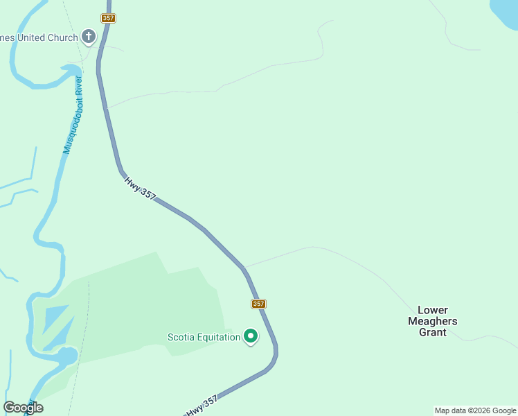 map of restaurants, bars, coffee shops, grocery stores, and more near 3970 Nova Scotia 357 in Elderbank