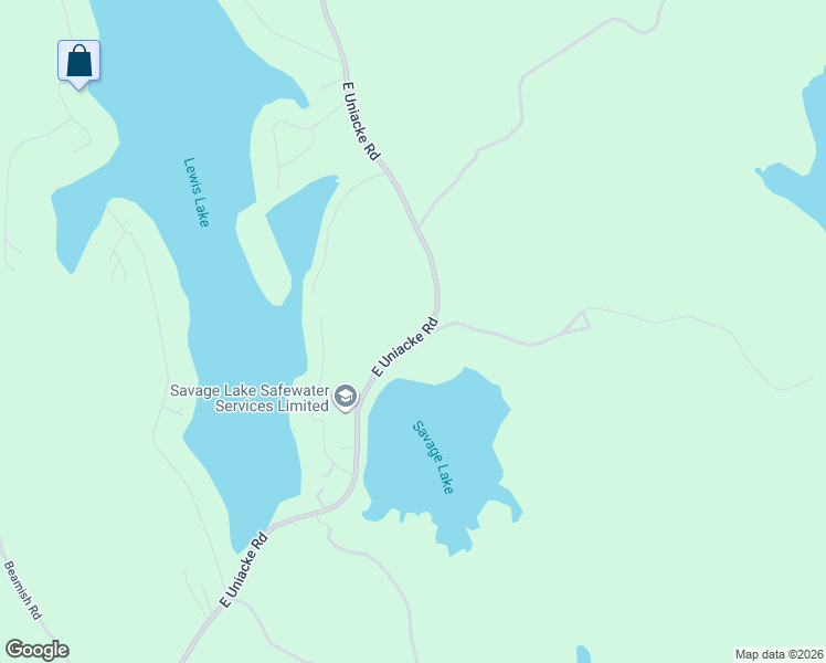 map of restaurants, bars, coffee shops, grocery stores, and more near 580 East Uniacke Road in Mount Uniacke