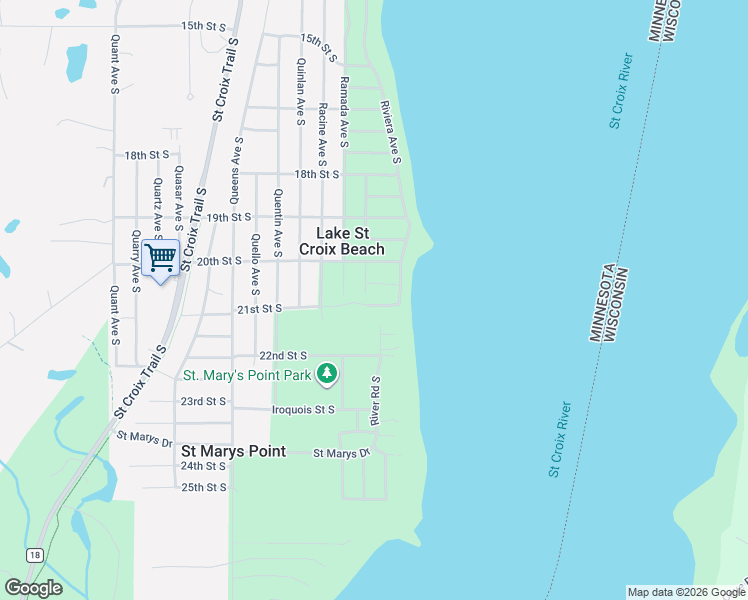 map of restaurants, bars, coffee shops, grocery stores, and more near 16830 21st Street South in Lakeland