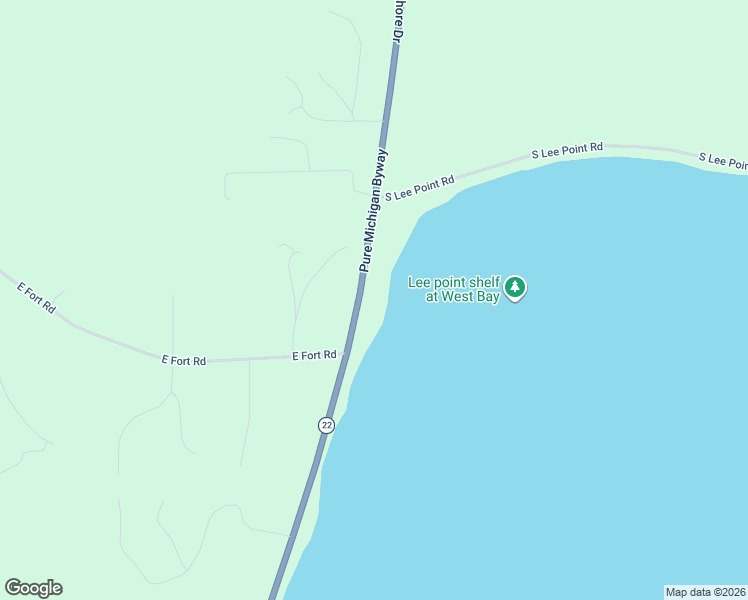 map of restaurants, bars, coffee shops, grocery stores, and more near 4183 South West Bay Shore Drive in Suttons Bay
