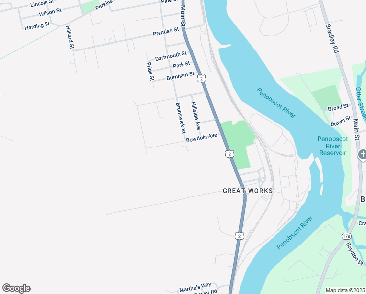 map of restaurants, bars, coffee shops, grocery stores, and more near 60 Bowdoin Avenue in Old Town